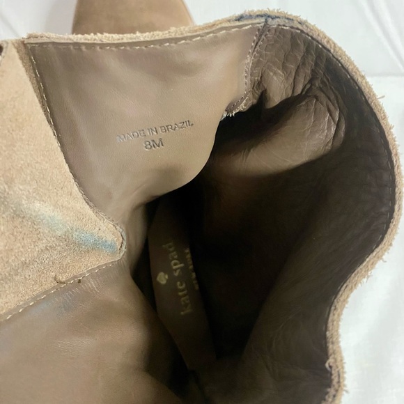 Kate Spade Brown Suede Boots - Picture 3 of 8